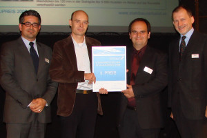 Der 3. Preis ergeht an die Herren DI Christian Salzer und Ing. Reinhard Schmidt/ARGE Stahlbau PS1 