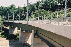 Eisenbahnbrücke - Firma Waagner-Biro
