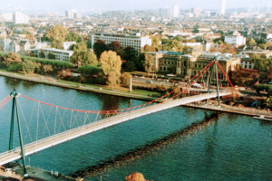 Hängebrücke - Firma Waagner-Biro 