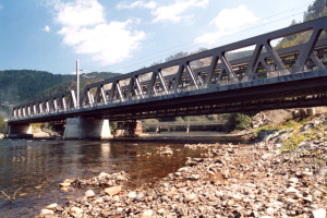 Fachwerkbrücke - Firma MCE Stahl- und Maschinenbau 