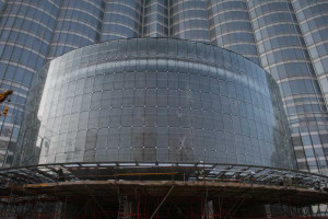 Eingangspavillon Burj Dubai - Waager-Biro Stahlbau 