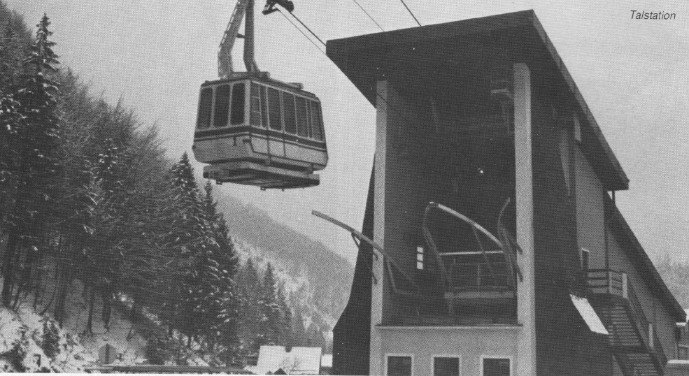 Die neue Seilbahn auf den Feuerkogel